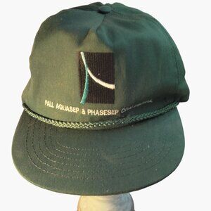 Pall AquaSep PhaseSep Coalescer Green Adjustable Baseball Cap Hat